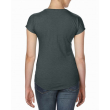 Anvil t-shirt v-neck triblend ss for her - Topgiving