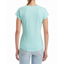Anvil t-shirt v-neck triblend ss for her - Topgiving