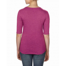 Anvil t-shirt scoop triblend 1/2 sleeve - Topgiving