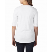 Anvil t-shirt scoop triblend 1/2 sleeve - Topgiving