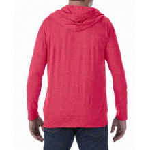 Anvil jacket hooded full-zip triblend for him - Topgiving