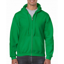 Gildan sweater hooded full zip heavyblend for him - Topgiving