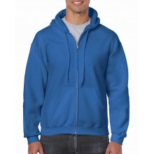 Gildan sweater hooded full zip heavyblend for him - Topgiving