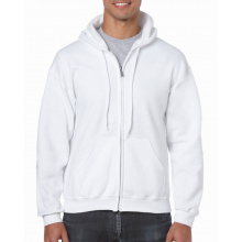 Gildan sweater hooded full zip heavyblend for him - Topgiving