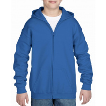 Gildan sweater hooded full zip heavyblend for kids - Topgiving