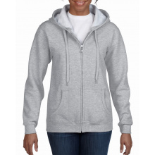 Gildan sweater hooded full zip heavyblend for her - Topgiving