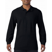 Gildan polo premium cotton double pique ls for him - Topgiving