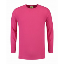 L&s t-shirt crewneck cot/elast ls for him - Topgiving