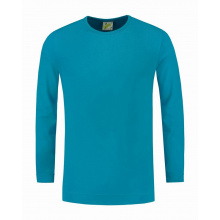 L&s t-shirt crewneck cot/elast ls for him - Topgiving