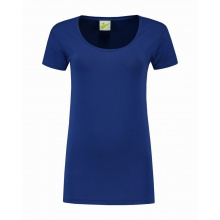 L&s t-shirt crewneck cot/elast ss for her - Topgiving