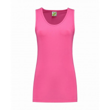 L&s tanktop cot/elast for her - Topgiving