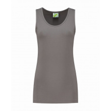 L&s tanktop cot/elast for her - Topgiving