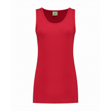 L&s tanktop cot/elast for her - Topgiving