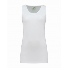 L&s tanktop cot/elast for her - Topgiving