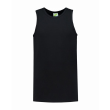 L&s tanktop cot/elast for him - Topgiving