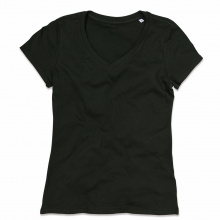 Stedman t-shirt v-neck organic janet ss for her - Topgiving
