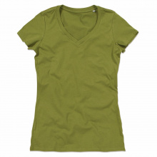 Stedman t-shirt v-neck organic janet ss for her - Topgiving
