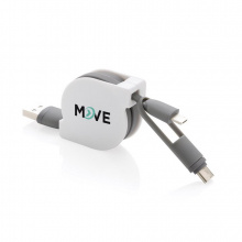3-in-1 ausziehbares Kabel - Topgiving