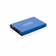 Aluminium 5.000 mAh Pocket Powerbank - Topgiving