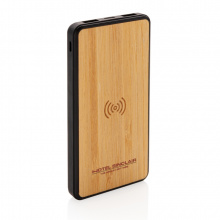 Bambus 8.000 mAh Wireless Charging Fashion Powerbank - Topgiving