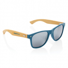 Weizenstroh und Bambus Sonnenbrille - Topgiving