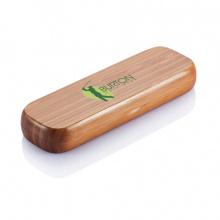 Bambus Kugelschreiber in Box - Topgiving