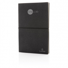 A5 Notizbuch aus recyceltem Leder - Topgiving