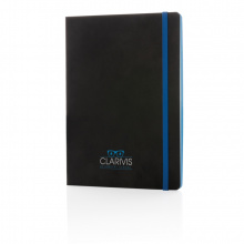 Deluxe A5 Softcover Notizbuch mit farbigen Akzenten - Topgiving