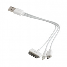 3-way charger usb ladekabel - Topgiving