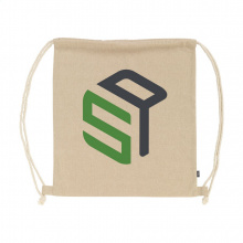 Recycled cotton promobag rucksack - Topgiving