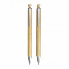 Wooden ballpoint and pencil - Topgiving