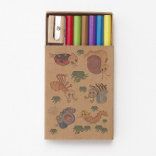 Artpaper - box of 6 coloured pencils - Topgiving