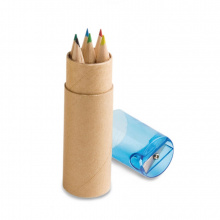 Rols. buntstift schachtel mit 6 buntstiften - Topgiving