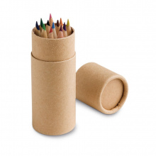 Cylinder. buntstift schachtel mit 12 buntstiften - Topgiving