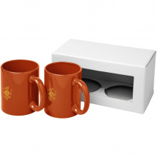 Ceramic Geschenkset mit 2 Bechern - Topgiving
