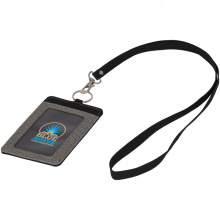 Eye-d melierter Ausweishalter mit Lanyard - Topgiving