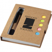 Reveal buntes Haftnotizheftchen mit Stift - Topgiving