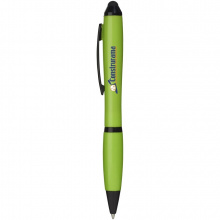 Nash Stylus Kugelschreiber mit farbigem Griff - Topgiving