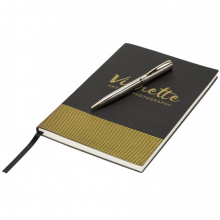 Midas Geschenkset mit A5 Notizbuch und Stift - Topgiving