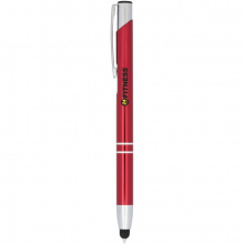 Moneta Kugelschreiber mit Metall Touchpen - Topgiving