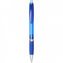 Turbo Kugelschreiber mit Gummigriff - Topgiving