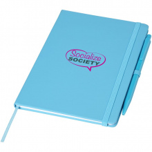 Prime mittelgroßes Notizbuch mit Stift - Topgiving