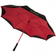 Yoon 23 Inch umkehrbarer farbiger gerader Regenschirm - Topgiving