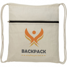 Oregon Rucksack mit Reißverschluss und Kordelzug - Topgiving