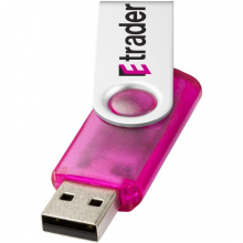 Rotate-Translucent 2 GB USB-Stick - Topgiving