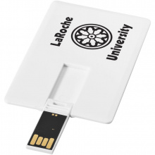 Slim 4 GB USB-Stick im Kreditkartenformat - Topgiving
