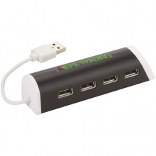 Power 4 Port USB-Hub & Smartphonehalterung - Topgiving