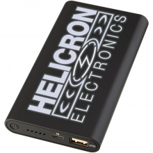 Glisten 4000 mAh leuchtende drahtlose Powerbank - Topgiving