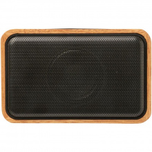 Wooden Lautsprecher mit kabellosem Lade-Pad - Topgiving