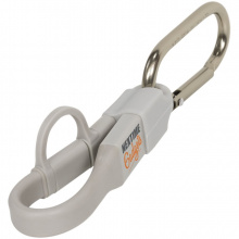 Fold 3-in-1 Ladekabel mit Karabiner - Topgiving